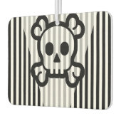 Einfach Symbole - SKULL & BONES + Ihre Ideen Autolufterfrischer (Links)