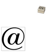 Einfach Symbole / Symbole - AT SIGN + Ideen Gummistempel (Stempel)