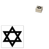 Einfach Symbole / Symbole - DAVID STAR + Ideen Gummistempel (Stempel)
