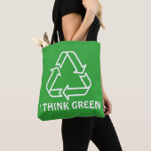 Einfach Symbole / Symbole - RECYCLE + Ideen Tasche (Von Nahem)