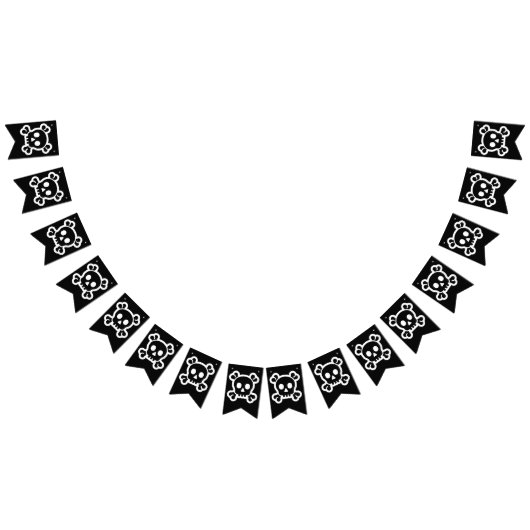 Einfach Symbole / Symbole - SKULL & BONES + Ideen Wimpelkette (Alle)