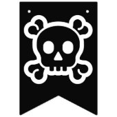 Einfach Symbole / Symbole - SKULL & BONES + Ideen Wimpelkette (Erste Fahne)