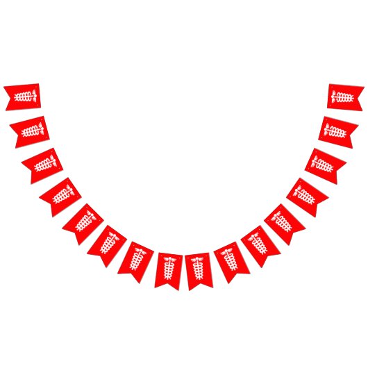 Einfach Symbole / Symbole - Stab von Asclepius + I Wimpelkette (Alle)