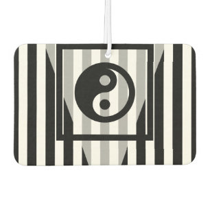 Einfach Symbole - YIN & YANG + Ihre Ideen Autolufterfrischer