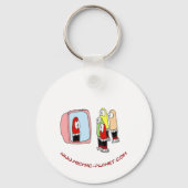 Einfach-Tasten Schlüsselanhänger (Vorderseite)