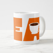 Einfach TEA-Tasse Jumbo-Tasse (Vorderseite Rechts)