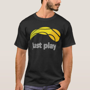 Einfach Tennis spielen T-Shirt für Männer