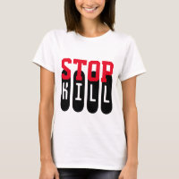 Einfach Textdesign "STOP KILL"