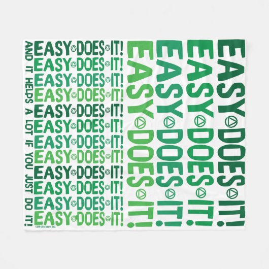 Einfach tut es Fleece-Decke, 50" x60 " Fleecedecke (Vorderseite (Horizontal))