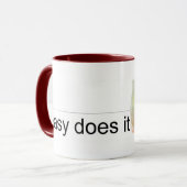 einfach tut es tasse (Vorderseite Links)