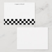 Einfach überprüfte Personalisierte Mitteilungskart Mitteilungskarte (Vorne/Hinten)