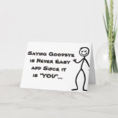 "EINFACH UNBEARBAR" VERLASSEND / ICH WERDE DICH FE KARTE (Vorderseite)