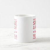 Einfach und bereit zu bimmeln kaffeetasse (Mittel)