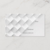 Einfach und effektiv visitenkarte (Rückseite)