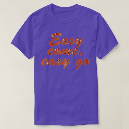 Einfach und einfach T-Shirt (Design vorne)