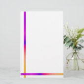 Einfach und elegant briefpapier (Stehend Vorderseite)