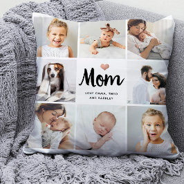 Einfach und elegant | Foto Collage für Mama mit He Kissen