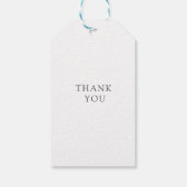 Einfach und elegant geschenkanhänger (Rückseite)