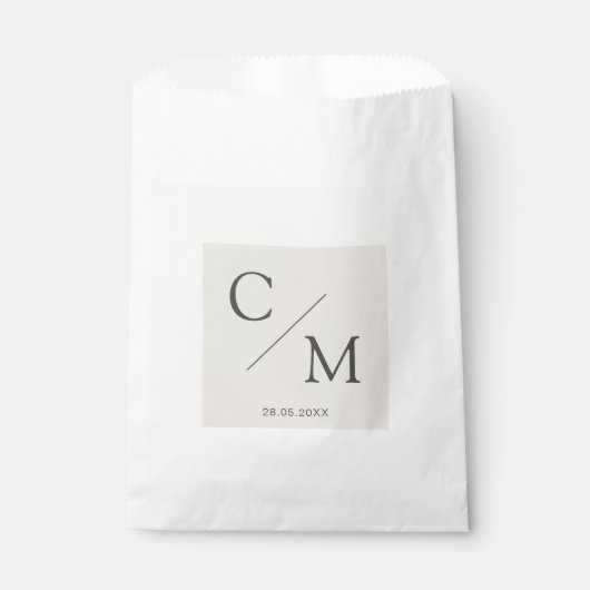 Einfach und elegant geschenktütchen (Vorderseite)