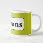 Einfach und elegant Jumbo-Tasse (Rechts)