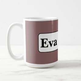 Einfach und elegant kaffeetasse