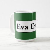 Einfach und elegant kaffeetasse (Vorderseite Links)