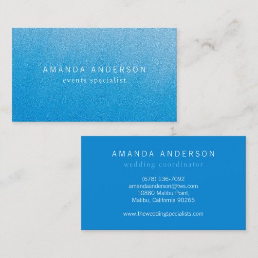 Einfach und elegant Minimalistisch| Visitenkarte (Vorne/Hinten)