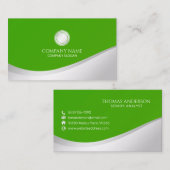 Einfach und elegant Minimalistisch | Visitenkarte (Vorne/Hinten)