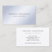 Einfach und elegant Minimalistisch | Visitenkarte (Vorne/Hinten)