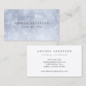 Einfach und elegant Minimalistisch | Visitenkarte (Vorne/Hinten)