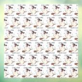 Einfach und elegant Niedlich Hexe erstes Halloween Fensteraufkleber (Blatt 3)