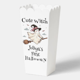 Einfach und elegant Niedlich Hexe erstes Halloween Geschenkschachtel