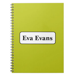 Einfach und elegant notizblock