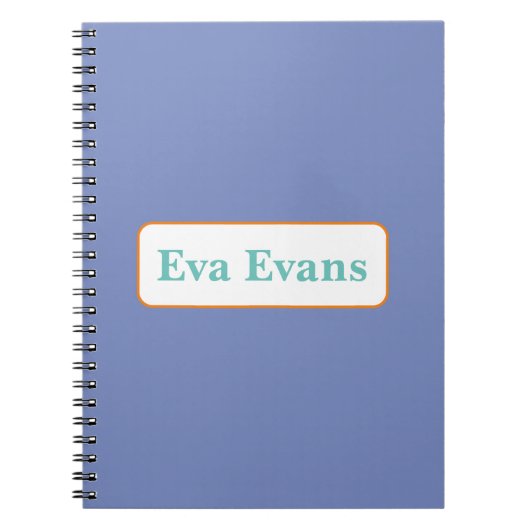 Einfach und elegant notizblock (Vorderseite)