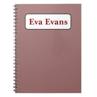 Einfach und elegant notizblock