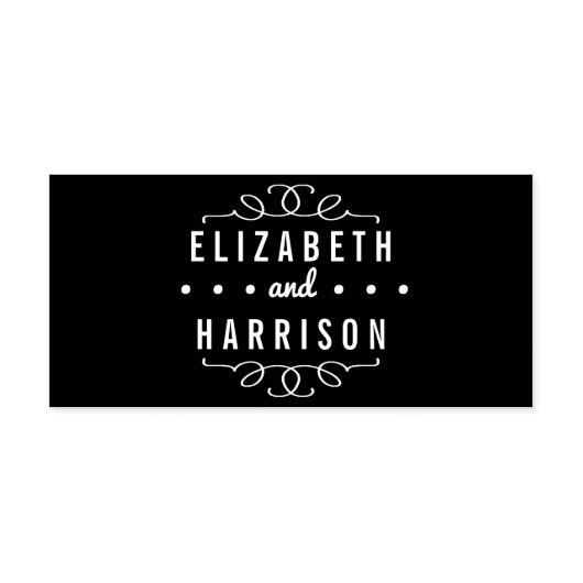 Einfach und elegant permastempel (Design)