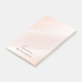 Einfach und elegant Rosa Post-it Klebezettel (angewinkelt)