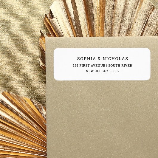 Einfach und elegant Schwarz und Weiß