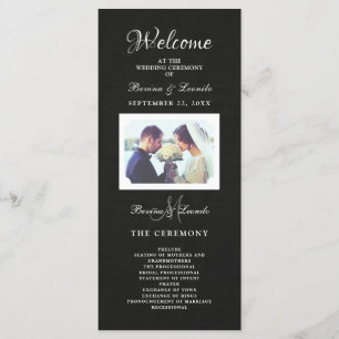 Einfach und elegant: Schwarze Linse mit Monogramm Programm