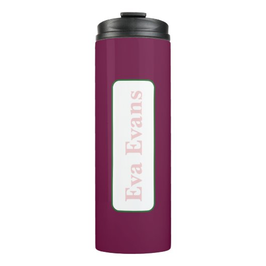 Einfach und elegant thermosbecher (Vorderseite)