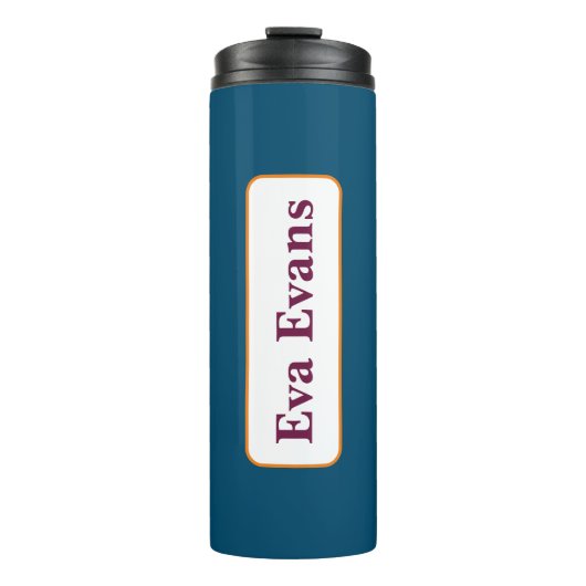 Einfach und elegant thermosbecher (Vorderseite)