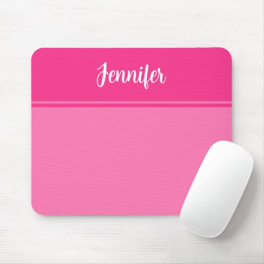 Einfach und Hübscher, Hot-Pink-Strip-Individuelle Mousepad (Mit Mouse)