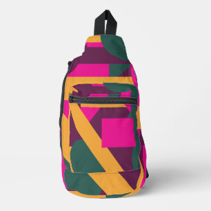 Einfach und kühl crossbody bag