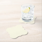 Einfach und minimaler weißer Hintergrund Untersetzer (Vor Ort)