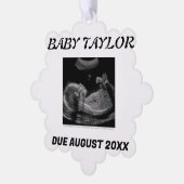 EINFACH UND SCHNELL: BABYANMELDUNG ORNAMENT KARTE (Linke Ecke)