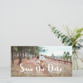 Einfach und simpel Save the Date (Stehend Vorderseite)