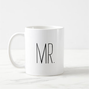 Einfach und süß Personalisiert Mr. Kaffeetasse