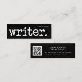 einfach und zum Punkt Mini Visitenkarte (Vorne/Hinten)