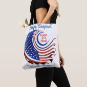 Einfach "United We Stand Patriotic Shopper" angesp Tasche (Von Nahem)