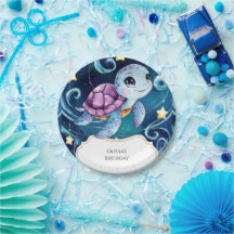 Einfach unter dem Meer Boho Turtle Geburtstag